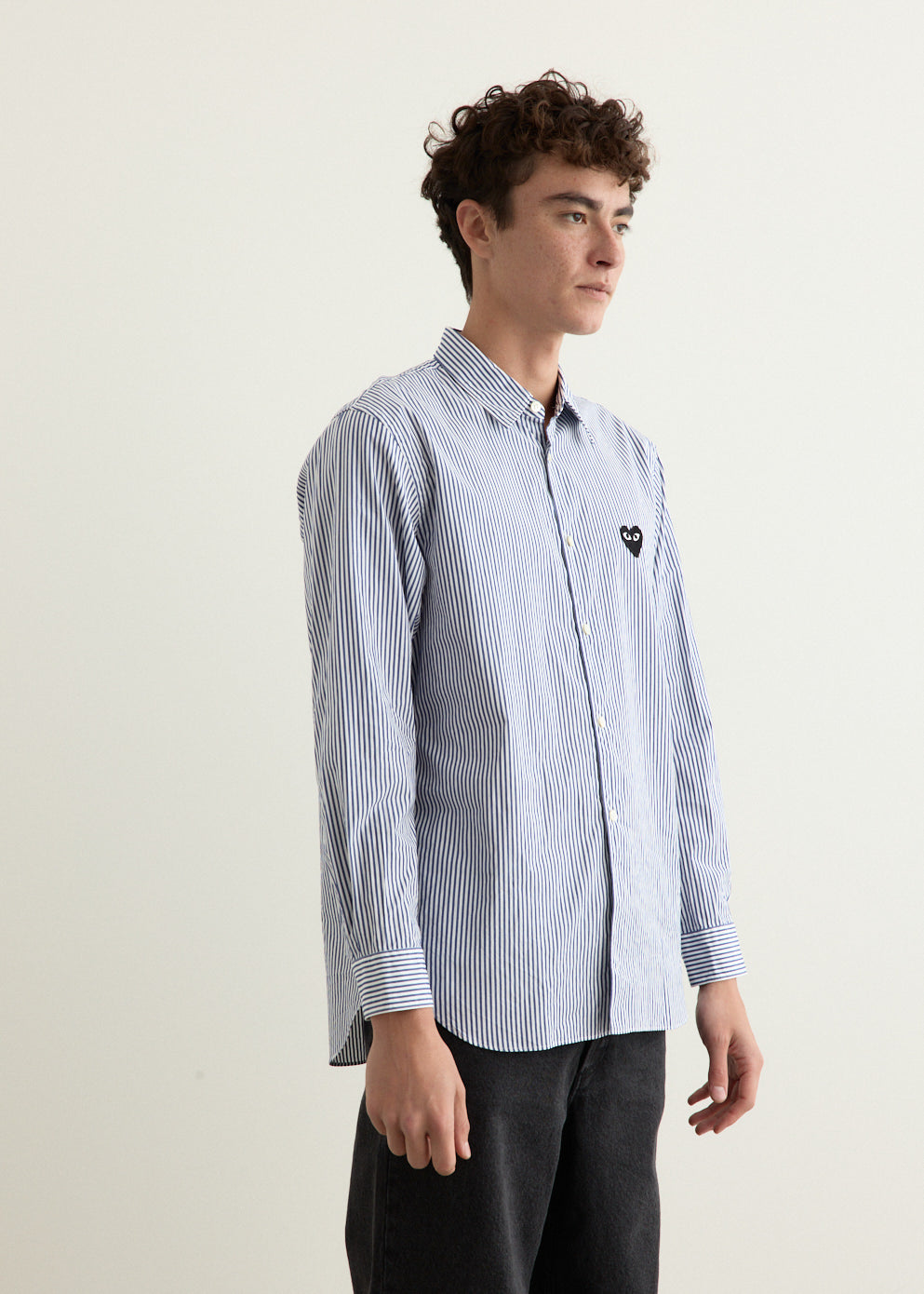 Black Emblem Long Sleeve Shirt