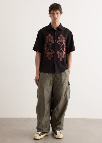 Reflection Embroidered Oversized Shirt