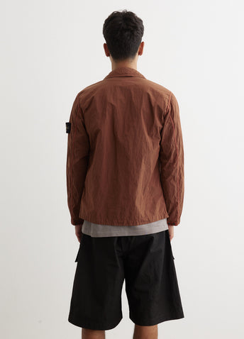 Iridescent Nylon Overshirt