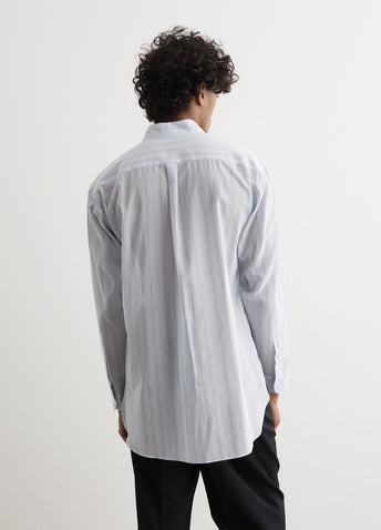 Hard Twist Finx Organdy Stripe Shirt