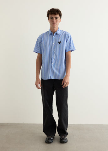 Black Emblem Short Sleeve Shirt