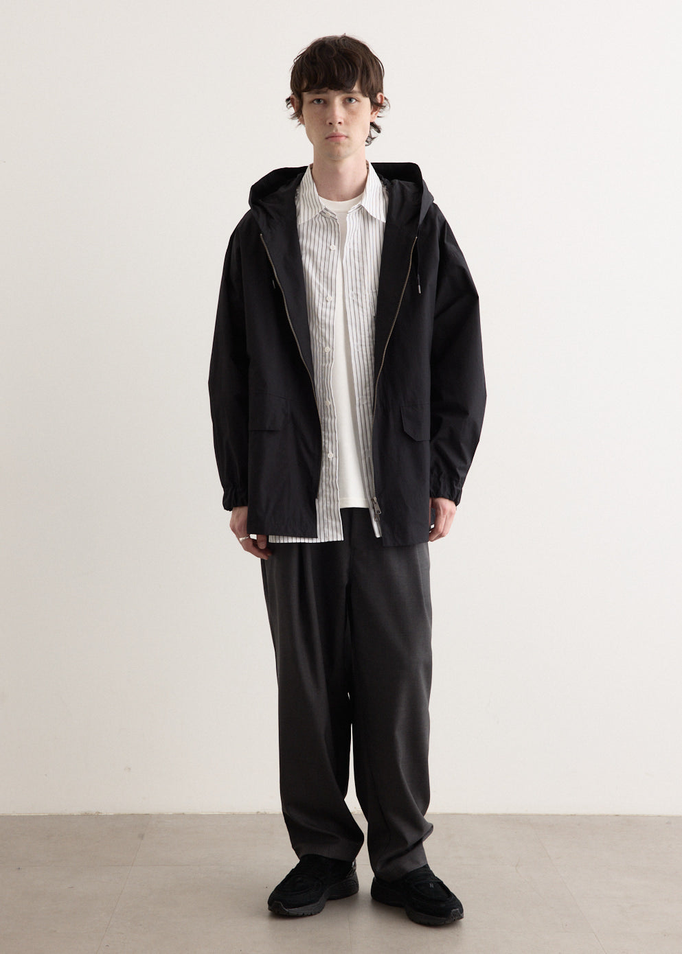 Silicone Coated Hooded Coat