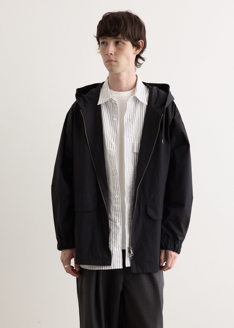 Silicone Coated Hooded Coat
