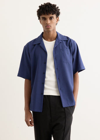 Tropical Wool Bowling Shirt