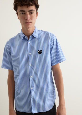 Black Emblem Short Sleeve Shirt
