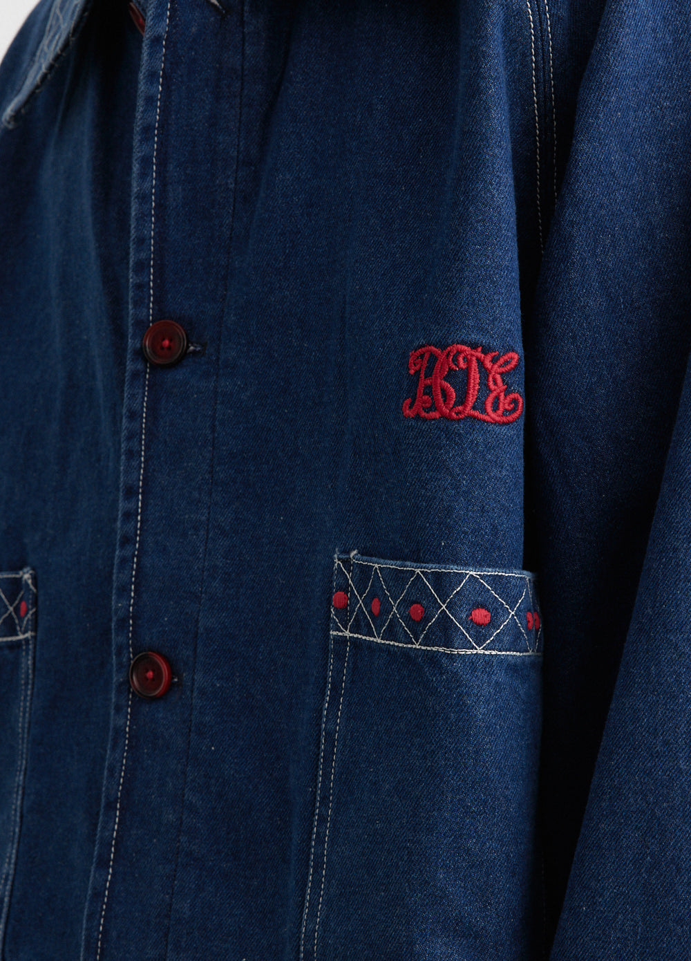 Embroidered Denim Jacket