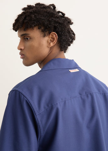 Tropical Wool Bowling Shirt