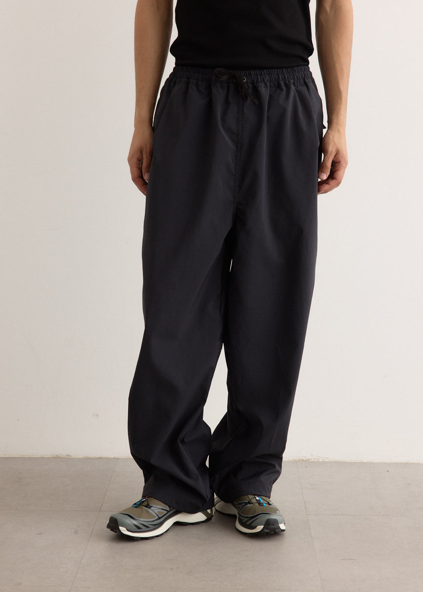Still By Hand Airy Wide Pants - Ink Black | Wallace