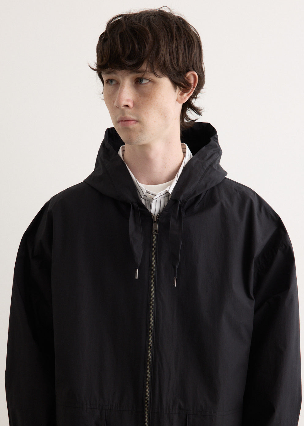 Silicone Coated Hooded Coat