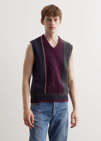 Shetland Block Sweater Vest