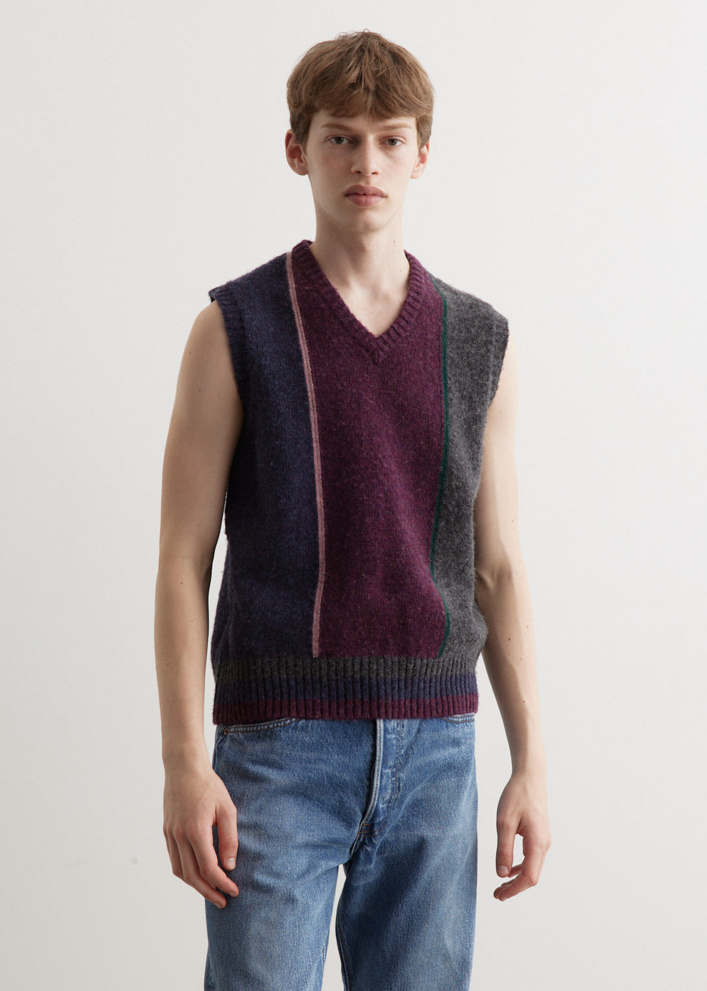 Shetland Block Sweater Vest