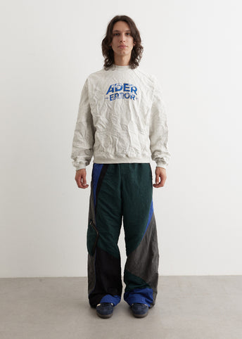 Wrinkled Logo Sweatshirt