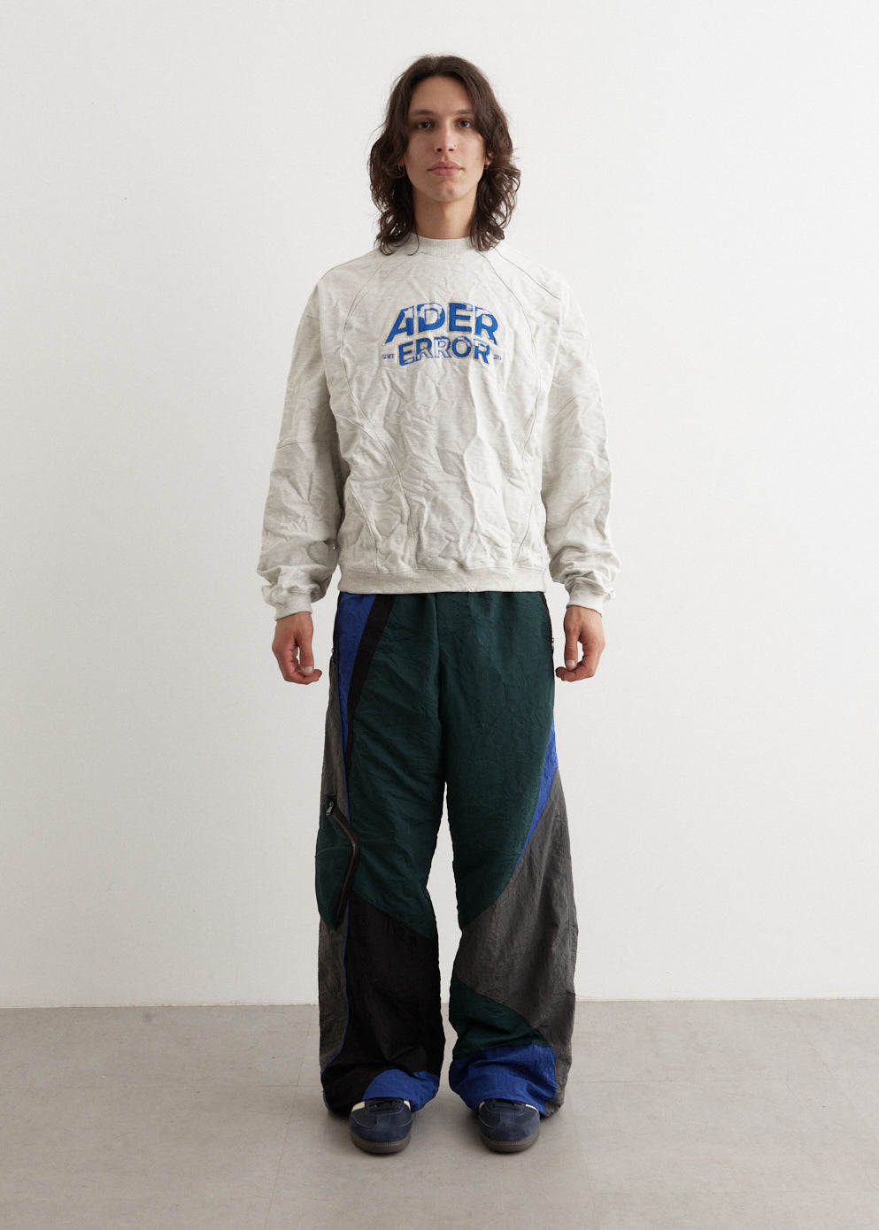 Wrinkled Logo Sweatshirt