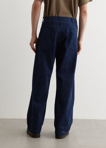 US Navy Side Seamless Denim Pants