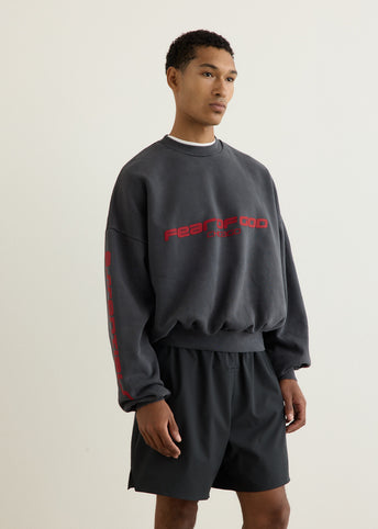 Cropped Relaxed Sweatshirt