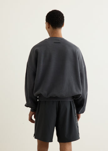 Cropped Relaxed Sweatshirt