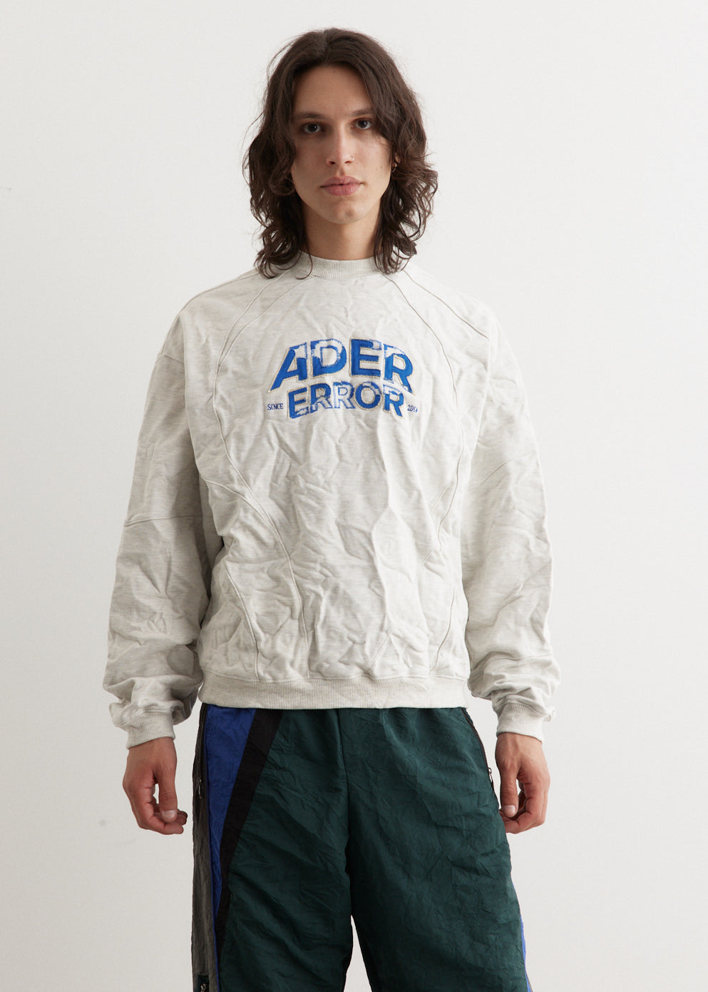 Wrinkled Logo Sweatshirt