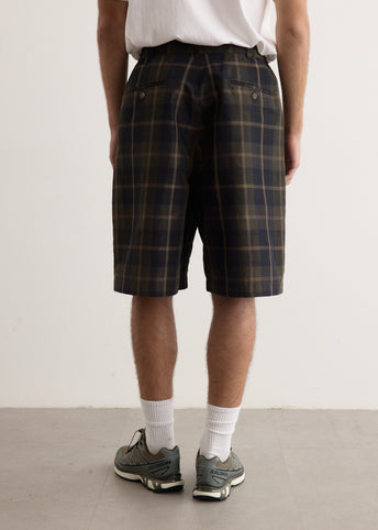 Check Casual Shorts