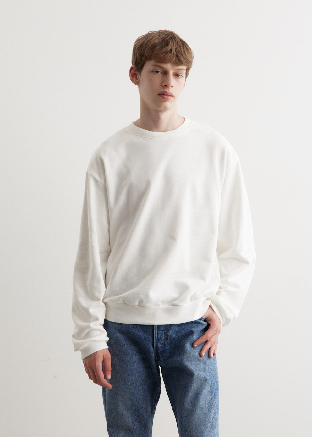 ECO Rainbowy Patch Crew Sweater