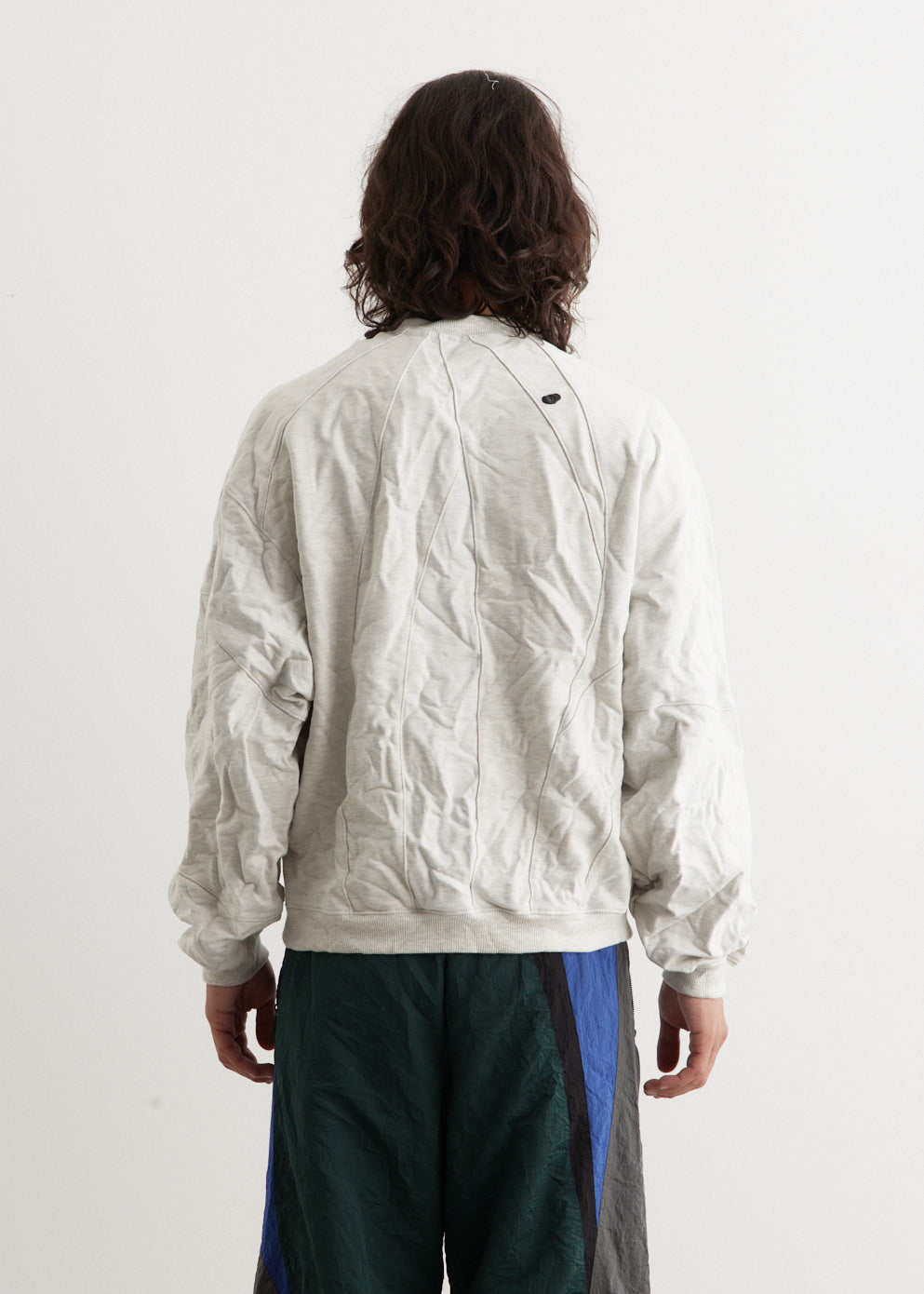 Wrinkled Logo Sweatshirt