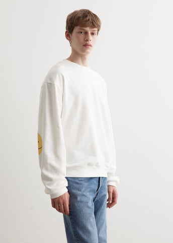 ECO Rainbowy Patch Crew Sweater
