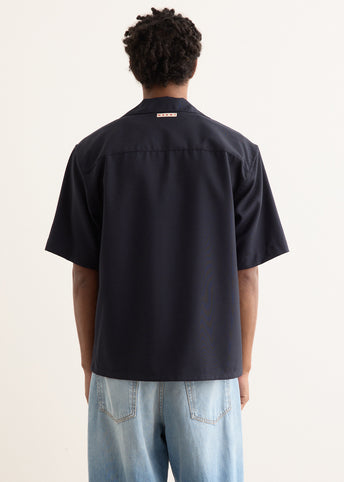 Tropical Wool Bowling Shirt
