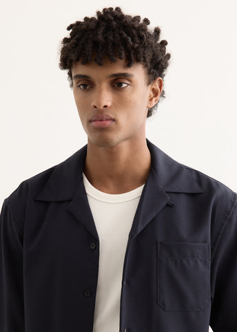 Tropical Wool Bowling Shirt