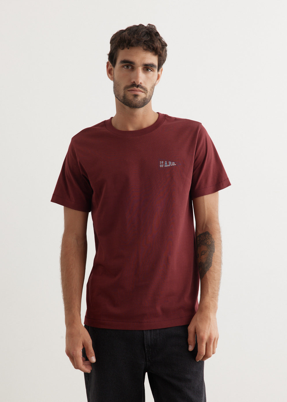 A.P.C. - Standard University T-Shirt - Tshirt logo,All Products : American Fashion Style Bags On Sale A.P.C. - Standard University T-Shirt - Tshirt logo,All Products : American Fashion Style Bags On Sale