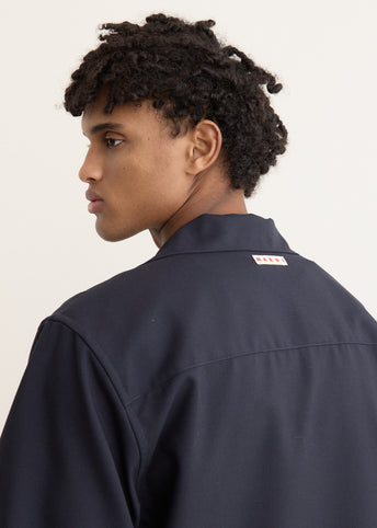 Tropical Wool Bowling Shirt
