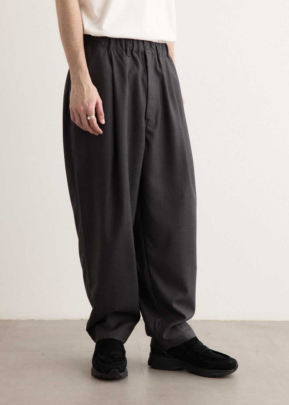 Summer Wool Wide Pants Summer Wool Wide Pants