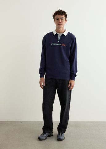 Howl Half Zip Rugby Top