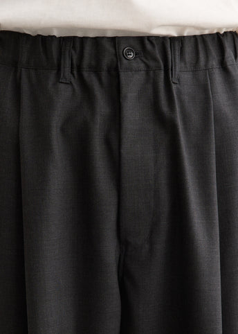 Summer Wool Wide Pants