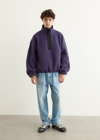 Red Box 1/2 Zip Fleece