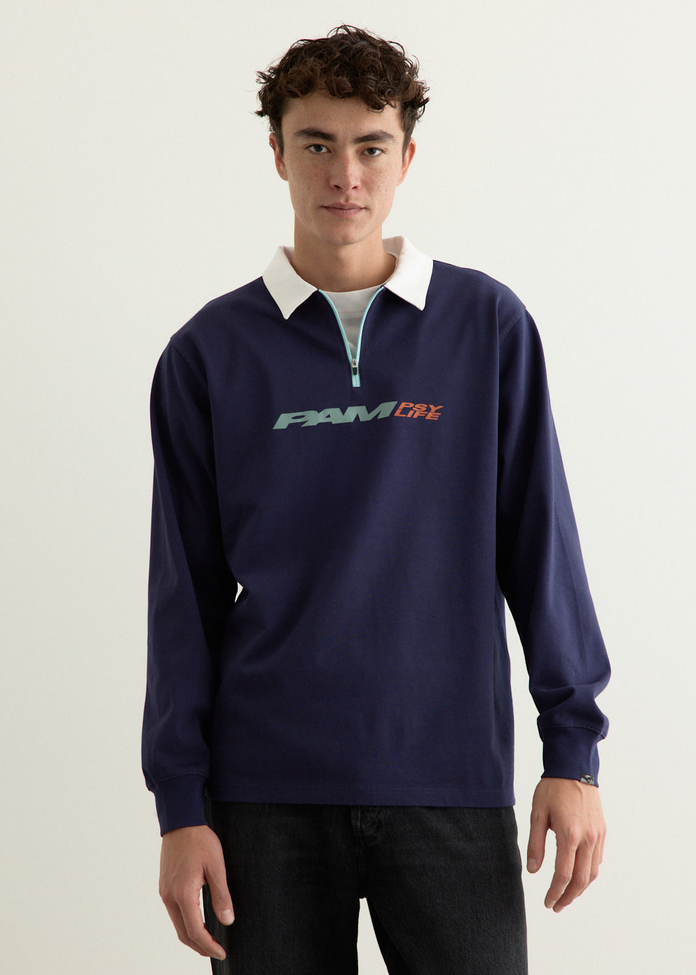 Howl Half Zip Rugby Top
