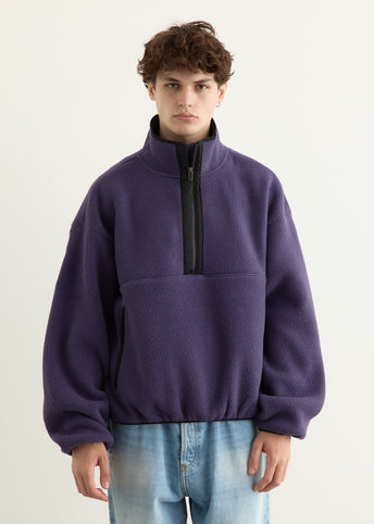 Red Box 1/2 Zip Fleece