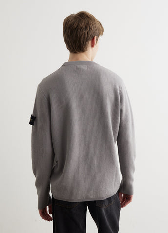Double Weave Wool Crewneck