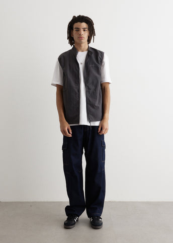 【D-VEC】DWR PL TUSSAH VEST Premier Padding Vest | Tusah Official Site