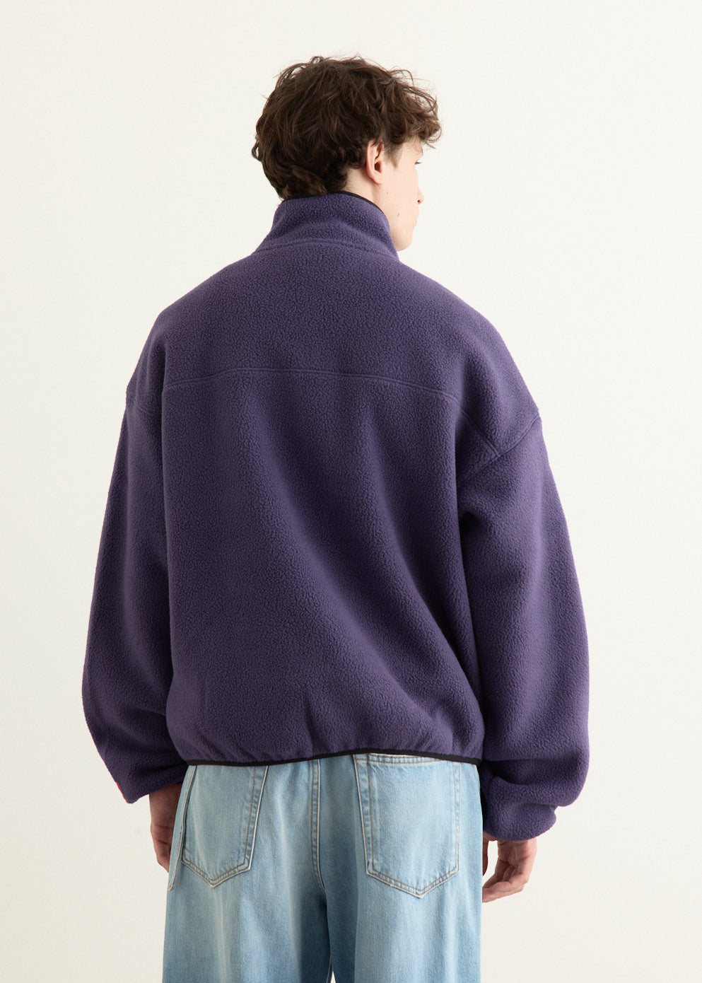 Red Box 1/2 Zip Fleece