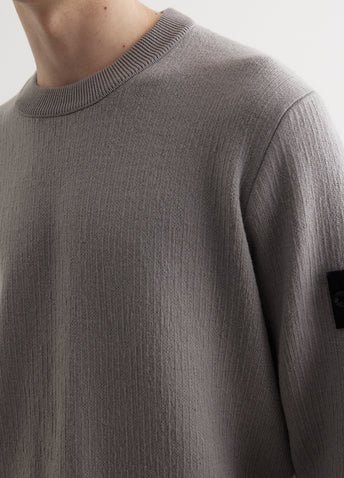 Double Weave Wool Crewneck