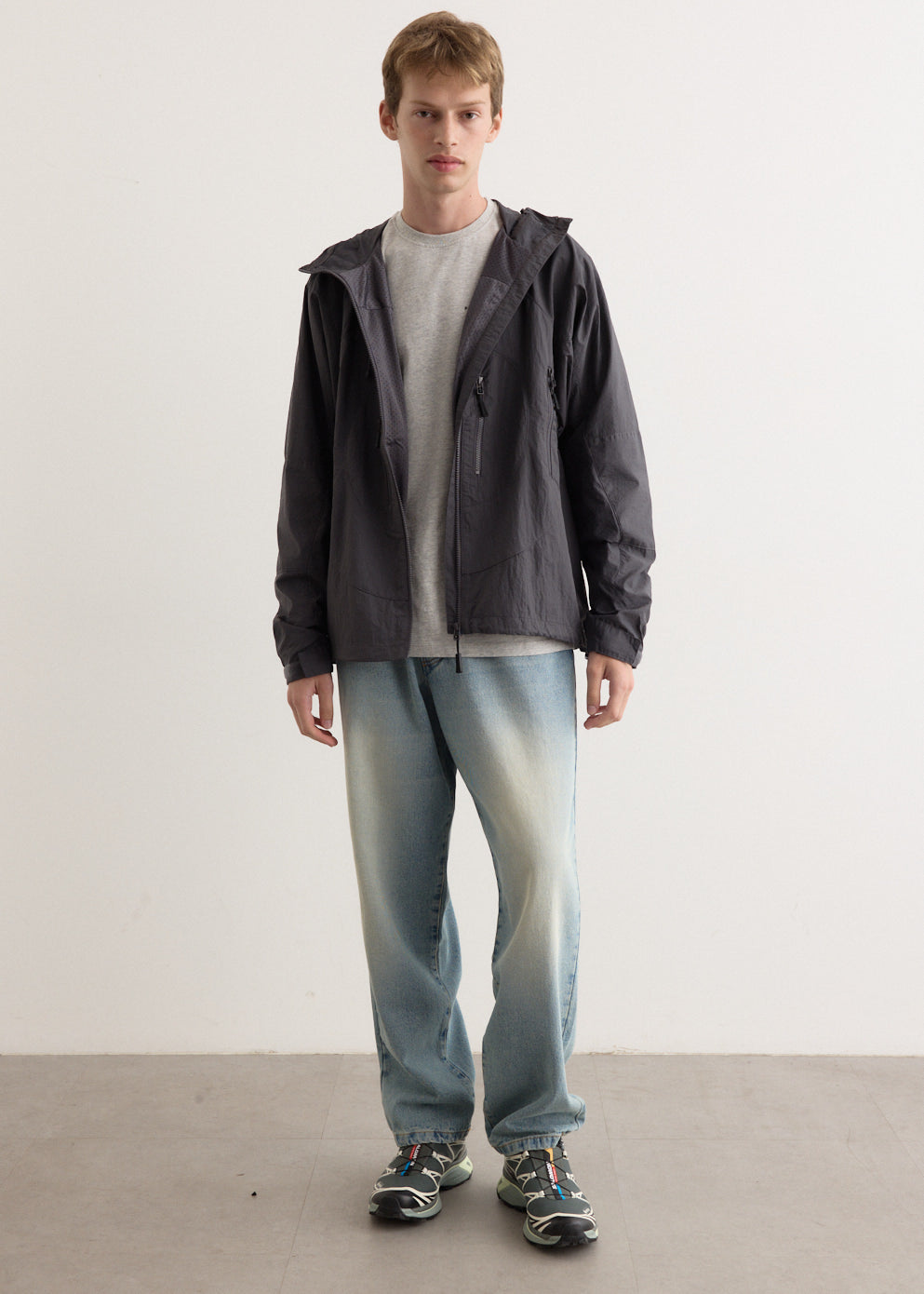 Hooded O Jacket