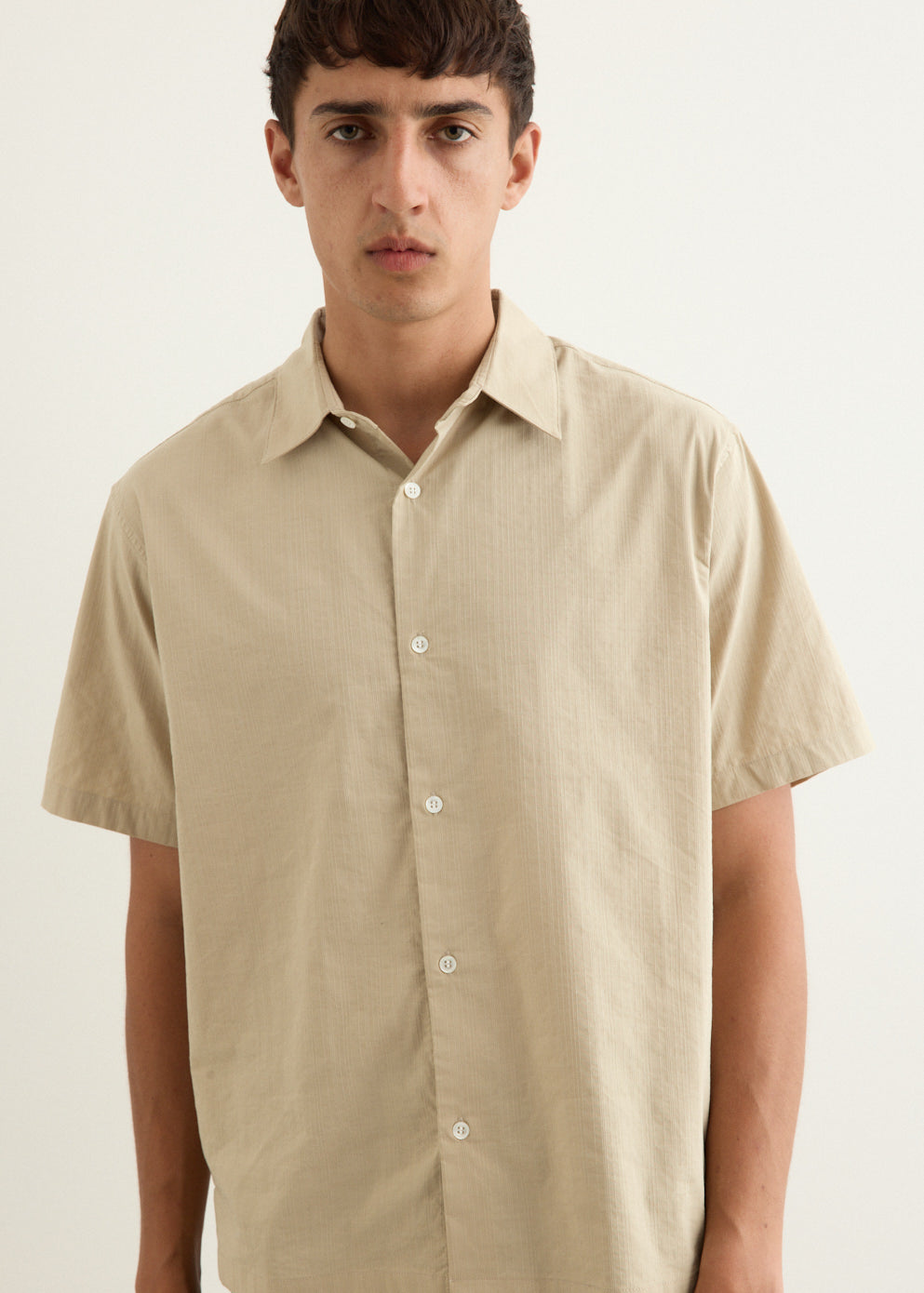 Bruce Tonal Stripe Short Sleeve Shirt