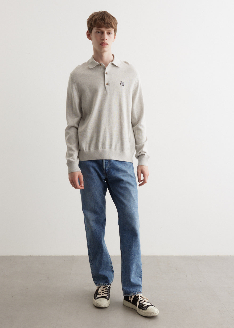 Fox Head Patch Polo Jumper
