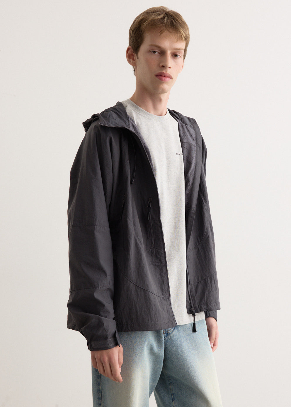 Hooded O Jacket