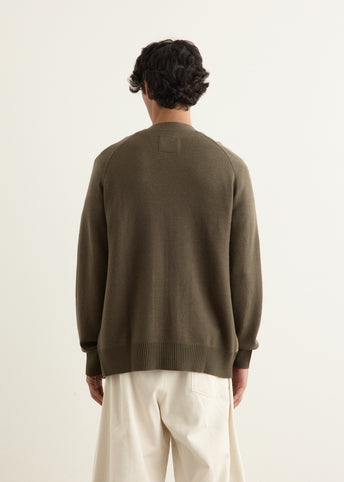 Agamay Merino Flower Cardigan