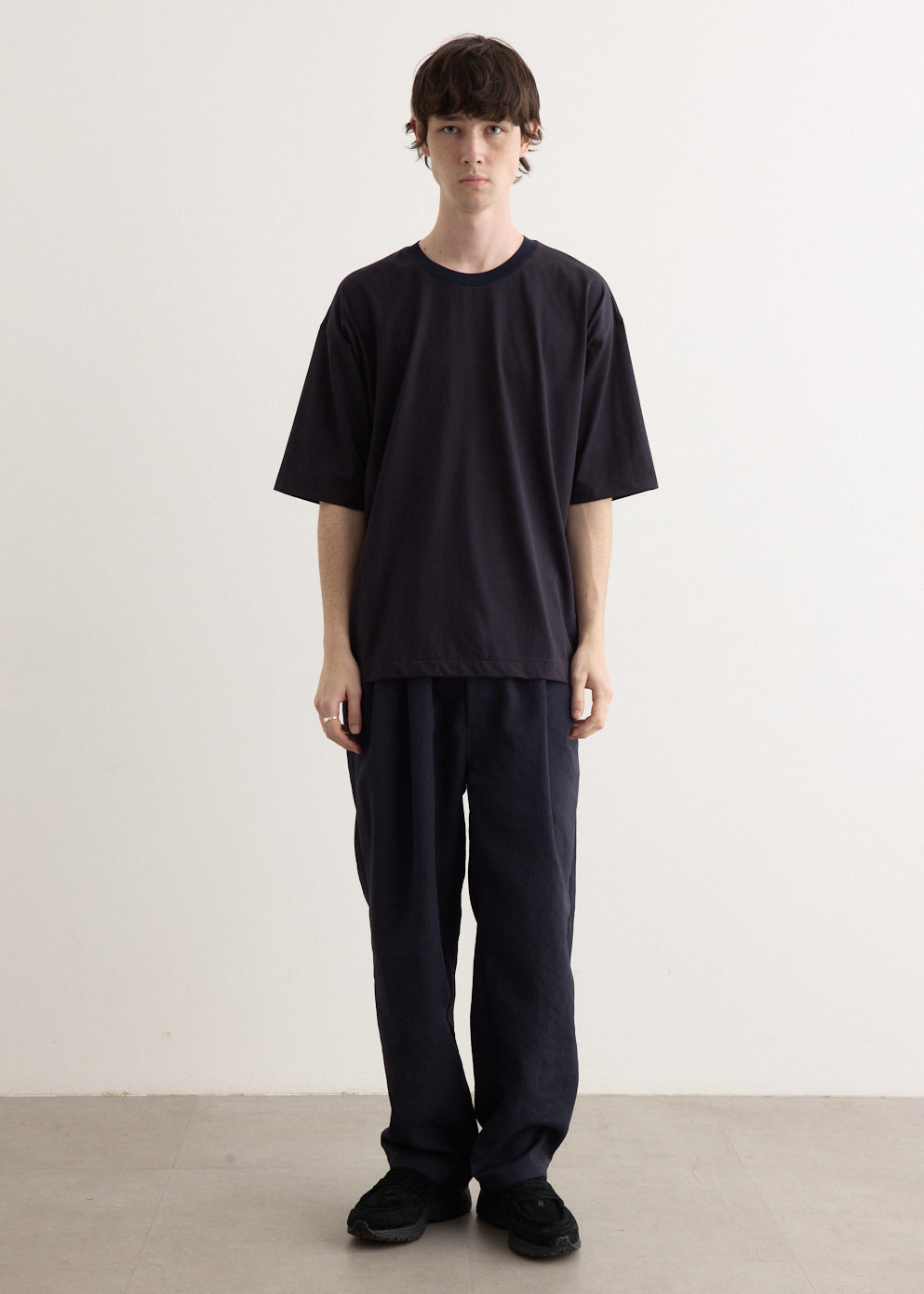 Knitted Rib T-Shirt