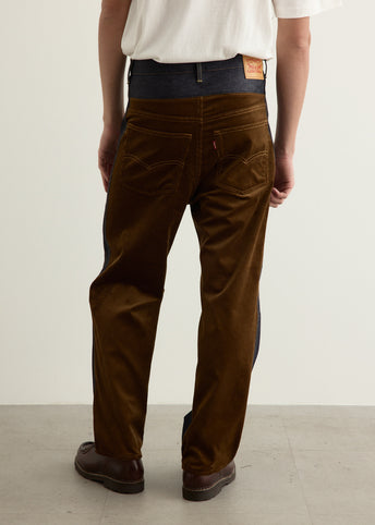 Levis Cotton Denim x Corduroy Jeans