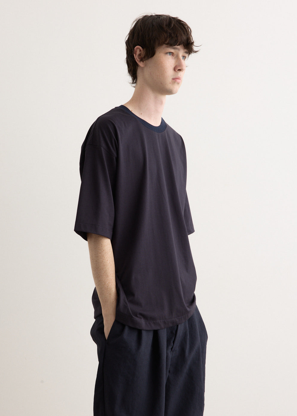 Knitted Rib T-Shirt