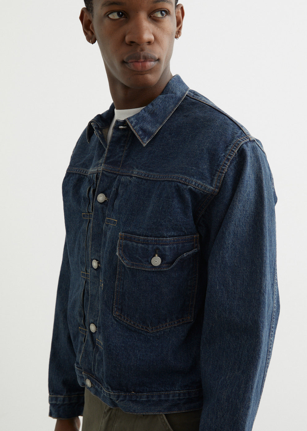 Type 1 40's Pleated Front Blouse
