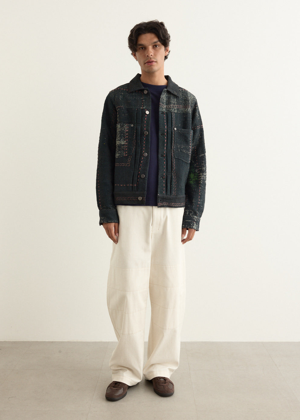 Marvin Antique Kantha Quilt Jacket