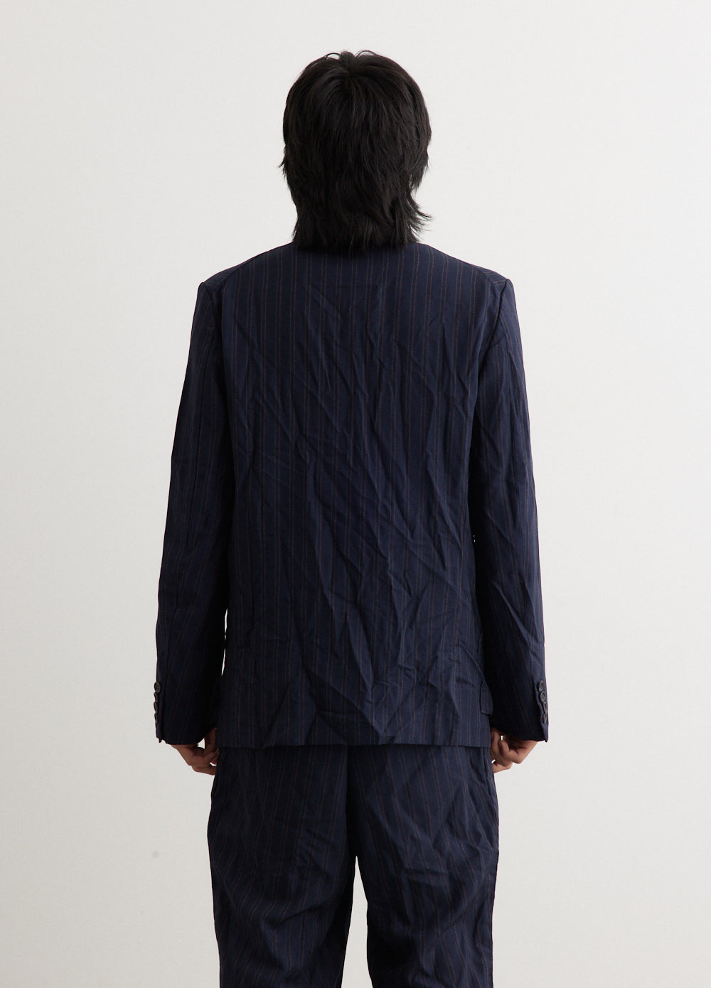 Garment Dyed Stripe Jacket